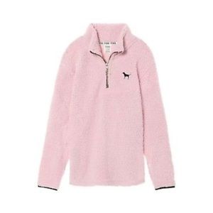 Victoria’s Secret PINK Sherpa Quarter zip [M]